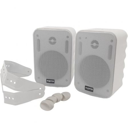 Altavoces Autoamplificados Approx APPSPK15X2/ 30W/ 2.0/ Blancos - Tiensol