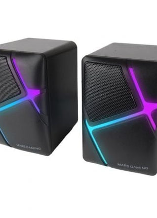 Altavoces Mars Gaming MS - H/ 10W/ 2.0/ Negros - Tiensol