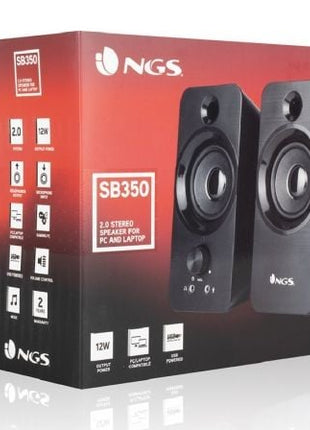 Altavoces NGS SB350/ 12W/ 2.0 - Tiensol