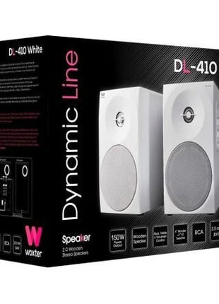 Altavoces Woxter Dynamic Line DL - 410/ 150W/ 2.0/ Blanco - Tiensol