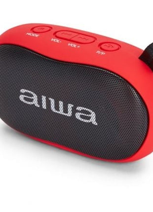 Altavoz con Bluetooth Aiwa BS - 110RD/ 10W/ 2.0/ Rojo - Tiensol