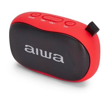 Altavoz con Bluetooth Aiwa BS - 110RD/ 10W/ 2.0/ Rojo - Tiensol