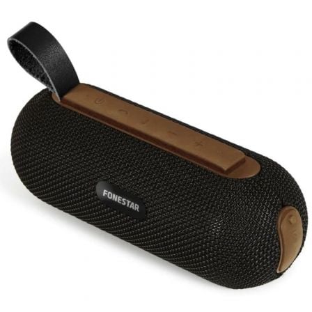 Altavoz con Bluetooth Fonestar Pocket - M/ 3W/ 1.0/ Negro y Marrón - Tiensol