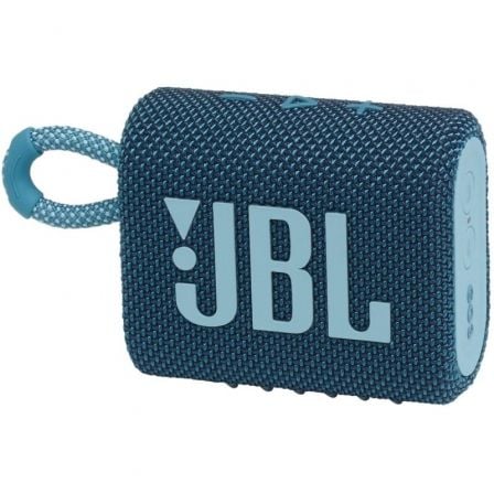 Altavoz con Bluetooth JBL GO 3/ 4.2W/ 1.0/ Azul - Tiensol