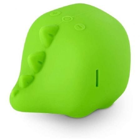 Altavoz con Bluetooth SPC Sounds Pups Dino Pup/ 3W/ 1.0/ Verde - Tiensol