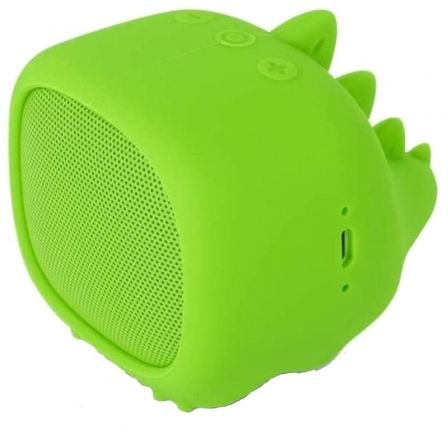 Altavoz con Bluetooth SPC Sounds Pups Dino Pup/ 3W/ 1.0/ Verde - Tiensol