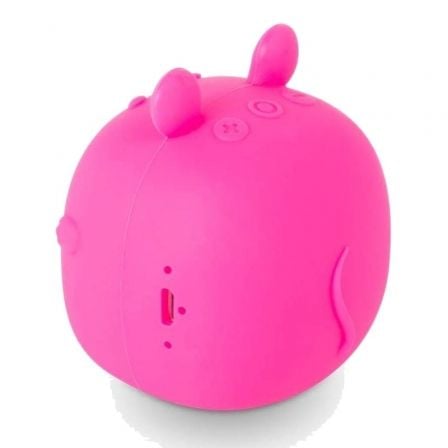 Altavoz con Bluetooth SPC Sounds Pups Mouse/ 3W/ 1.0/ Rosa - Tiensol