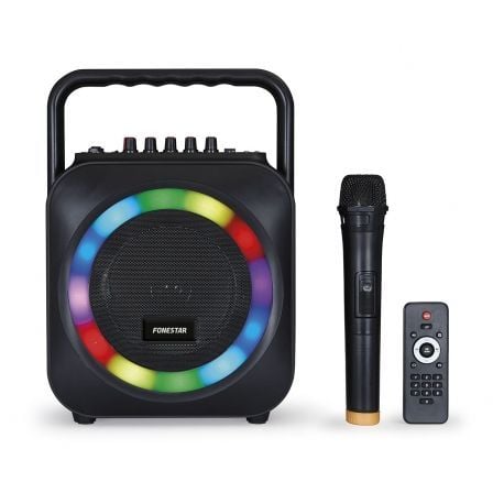 Altavoz Portable con Bluetooth Fonestar BOX - 35LED/ 35W/ 1.0 - Tiensol