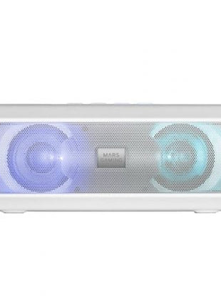 Altavoz Portátil / Barra de Sonido con Bluetooth Mars Gaming MSB - XT/ 20W/ 2.0/ Blanca - Tiensol