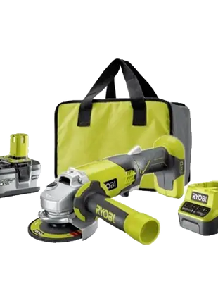 Amoladora Angular Ryobi ONE + R18AG-140S 18V con Batería 4,0Ah - Herramientas a Batería