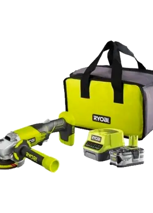 Amoladora Angular Ryobi ONE + R18AG-140S 18V con Batería 4,0Ah - Herramientas a Batería