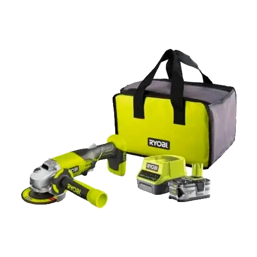 Amoladora Angular Ryobi ONE + R18AG-140S 18V con Batería 4,0Ah - Herramientas a Batería