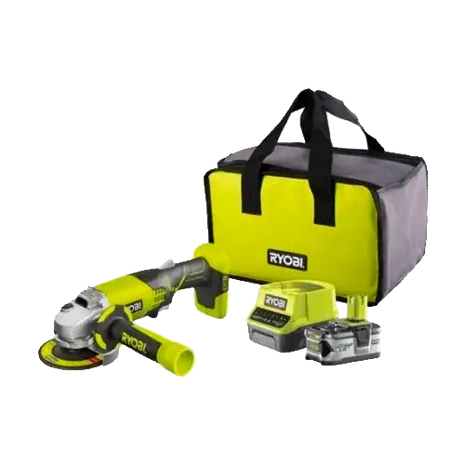 Amoladora Angular Ryobi ONE + R18AG-140S 18V con Batería 4,0Ah - Herramientas a Batería