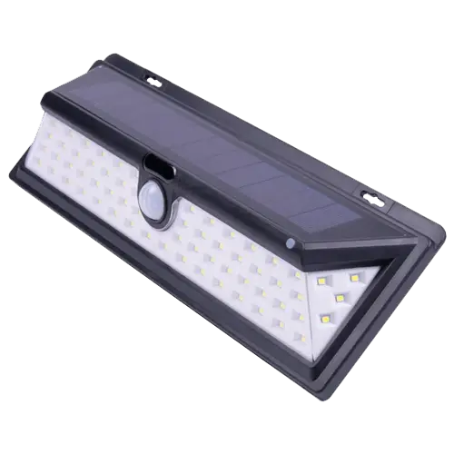 Aplique Solar Pared 500 Lúmenes 66 LEDs JND - 73553 - Tiensol