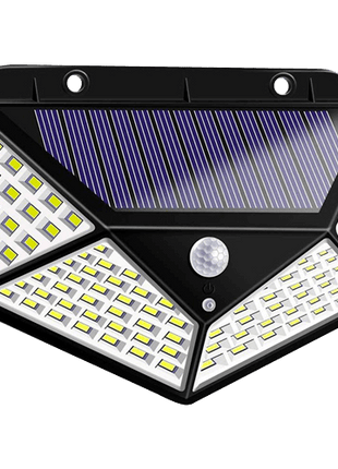 Aplique Solar Pared 600 Lúmenes 100 LEDs JND - 7356 - Tiensol