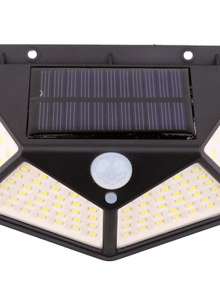 Aplique Solar Pared 600 Lúmenes 100 LEDs JND - 7356 - Tiensol