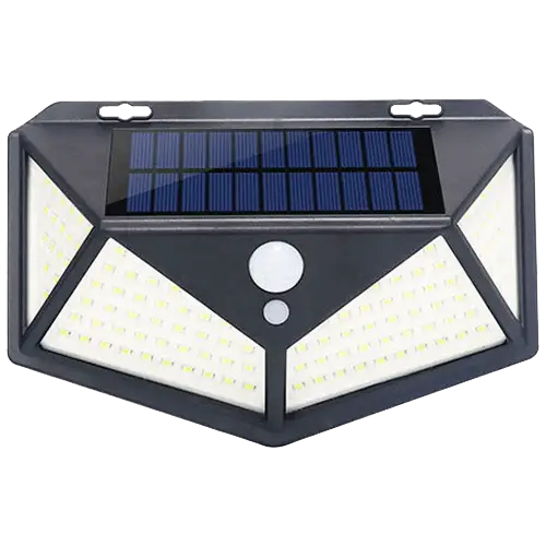 Aplique Solar Pared 800 Lúmenes 114 LEDs JND - 7357 - Tiensol