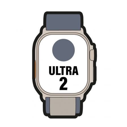 Apple Watch Ultra 2/ GPS/ Cellular/ 49mm/ Caja de Titanio/ Correa Loop Alpine Azul S Pequeña - Tiensol