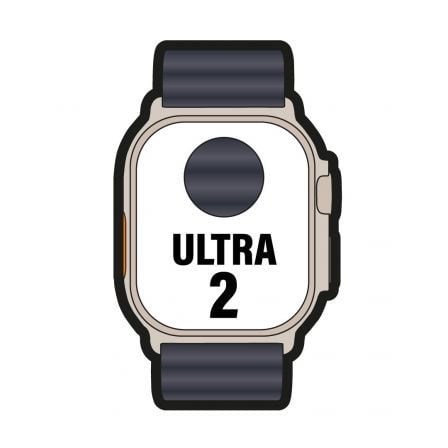 Apple Watch Ultra 2/ GPS/ Cellular/ 49mm/ Caja de Titanio/ Correa Ocean Azul Marino - Tiensol