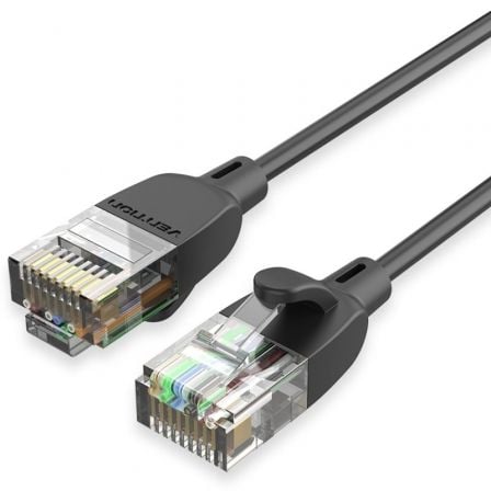 Cable de Red RJ45 UTP Vention IBIBG Cat.6A/ 1.5m/ Negro - Tiensol