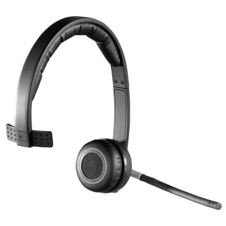 Auricular Inalámbrico Logitech H820E/ con Micrófono/ USB/ Radiofrecuencia/ Negro - Tiensol