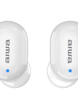 Auriculares Bluetooth Aiwa EBTW - 150WTMKII con estuche de carga/ Autonomía 3h/ Blancos - Tiensol