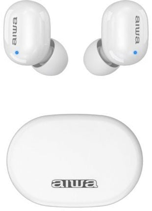 Auriculares Bluetooth Aiwa EBTW - 150WTMKII con estuche de carga/ Autonomía 3h/ Blancos - Tiensol