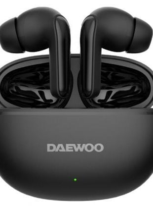 Auriculares Bluetooth Daewoo DW2004 con estuche de carga/ Autonomía 5h/ Negros - Tiensol