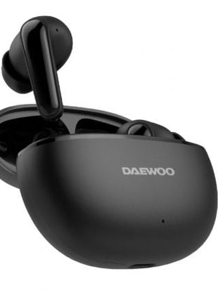 Auriculares Bluetooth Daewoo DW2004 con estuche de carga/ Autonomía 5h/ Negros - Tiensol