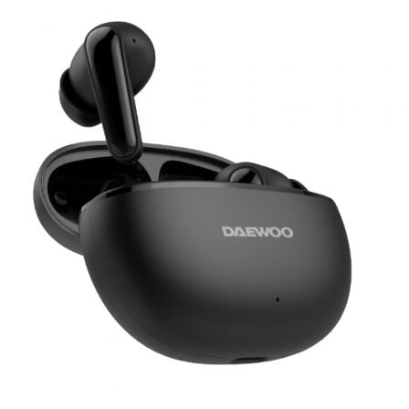 Auriculares Bluetooth Daewoo DW2004 con estuche de carga/ Autonomía 5h/ Negros - Tiensol