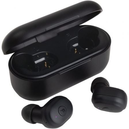 Auriculares Bluetooth Fonestar Twins - 2N con estuche de carga/ Autonomía 5h/ Negros - Tiensol