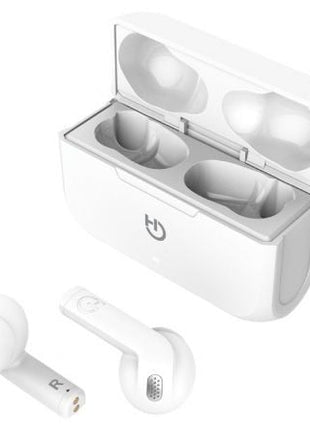 Auriculares Bluetooth Hiditec Fenix TWS con estuche de carga/ Autonomía 6h/ Blancos - Tiensol