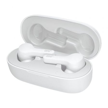 Auriculares Bluetooth JVC HA - A8T con estuche de carga/ Autonomía 6h/ Blancos - Tiensol