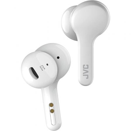 Auriculares Bluetooth JVC HA - A8T con estuche de carga/ Autonomía 6h/ Blancos - Tiensol