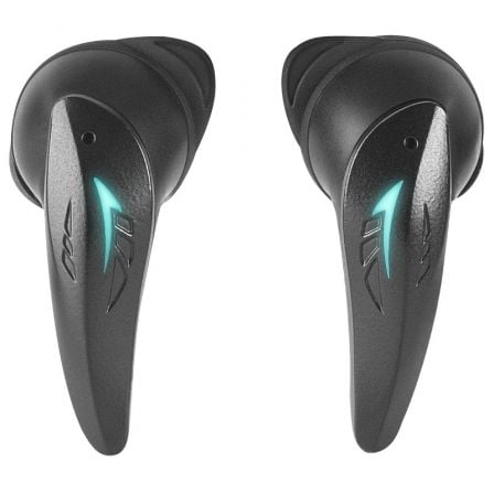 Auriculares Bluetooth Mars Gaming MHI - Ultra con estuche de carga/ Autonomía 7 - 8h/ Negros - Tiensol