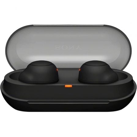 Auriculares Bluetooth Sony WF - C500 con estuche de carga/ Autonomía 5h/ Negros - Tiensol