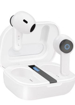 Auriculares Bluetooth TooQ Bender TQBWH - 0031W con estuche de carga/ Autonomía 4h/ Blancos - Tiensol