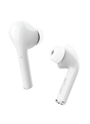 Auriculares Bluetooth Trust Nika Touch con estuche de carga/ Autonomía 6h/ Blancos - Tiensol