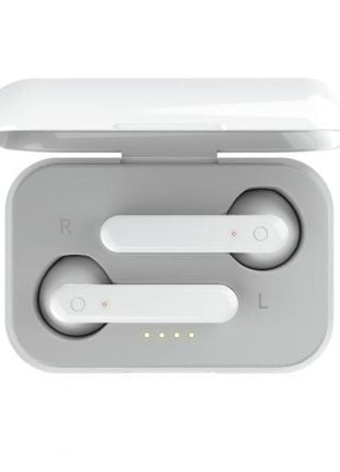 Auriculares Bluetooth Trust Primo Touch con estuche de carga/ Autonomía 4h/ Blancos - Tiensol