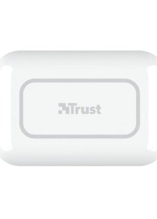 Auriculares Bluetooth Trust Primo Touch con estuche de carga/ Autonomía 4h/ Blancos - Tiensol