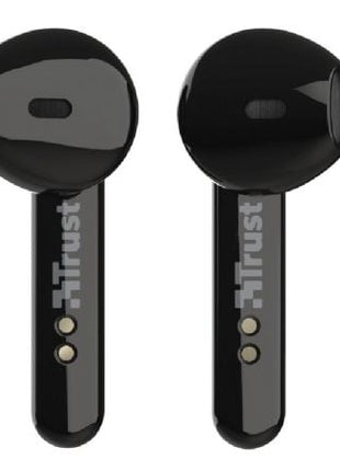 Auriculares Bluetooth Trust Primo Touch con estuche de carga/ Autonomía 4h/ Negros - Tiensol