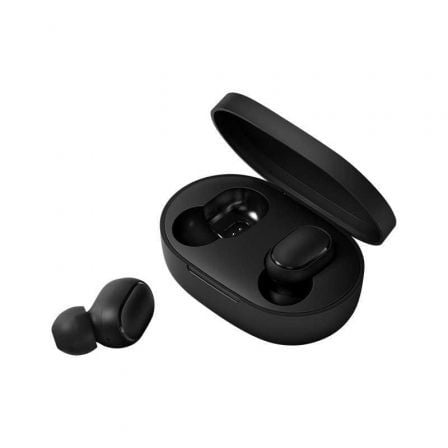 Auriculares Bluetooth Xiaomi Mi True Wireless Earbuds Basic 2 con estuche de carga/ Autonomía 4h/ Negros - Tiensol