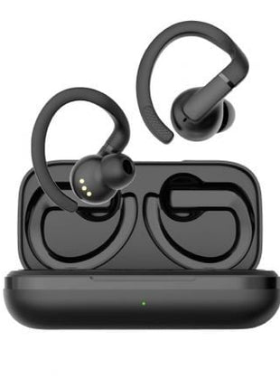 Auriculares Deportivos Bluetooth Daewoo DW2003 con estuche de carga/ Autonomía 8h/ Negros - Tiensol