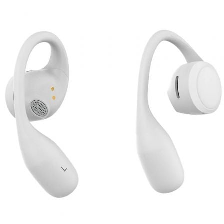 Auriculares Deportivos Bluetooth SPC Ether 2 Sense con estuche de carga/ Autonomía 8h/ Blancos - Tiensol