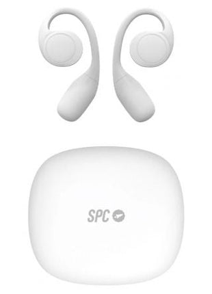 Auriculares Deportivos Bluetooth SPC Ether 2 Sense con estuche de carga/ Autonomía 8h/ Blancos - Tiensol