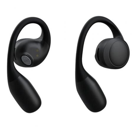 Auriculares Deportivos Bluetooth SPC Ether 2 Sense con estuche de carga/ Autonomía 8h/ Negros - Tiensol