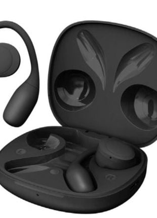 Auriculares Deportivos Bluetooth SPC Ether 2 Sense con estuche de carga/ Autonomía 8h/ Negros - Tiensol