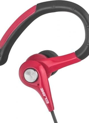 Auriculares Deportivos Elbe AU - 107 - MIC/ con Micrófono/ Jack 3.5/ Rojos y Negros - Tiensol