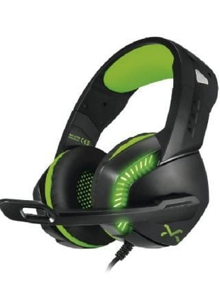 Auriculares Gaming con Micrófono Droxio Leyon/ Jack 3.5/ USB 2.0/ Verdes - Tiensol