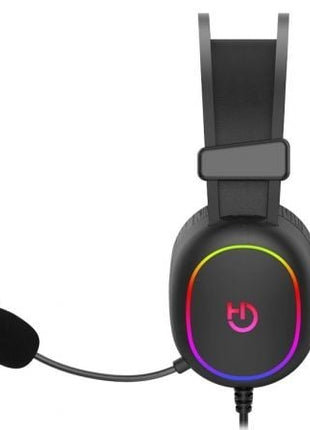 Auriculares Gaming con Micrófono Hiditec Erys ARGB/ Jack 3.5/ Negros - Tiensol